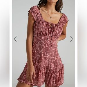 Showpo Raleigh Dusty Rose Dress